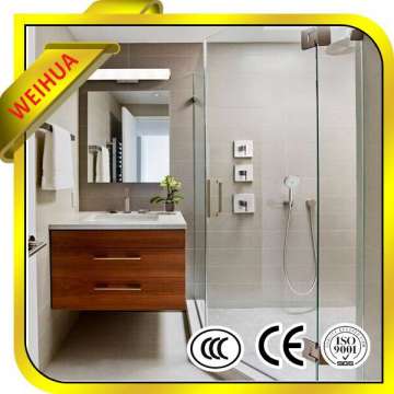 High Quality Acide Etching Bathroom Partition Glass with Ce/CCC/SGS/ISO