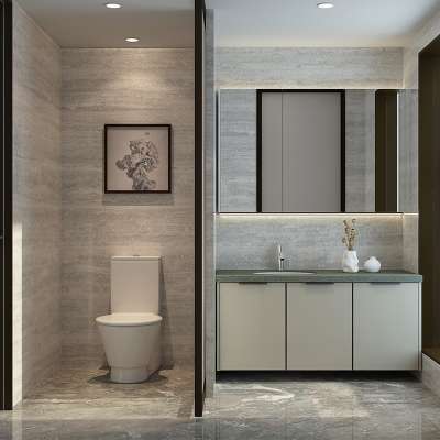 Storage hanging MDF bathroom wall cabinet washbasin vanity design